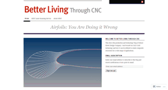 Desktop Screenshot of betterlivingthroughcnc.com